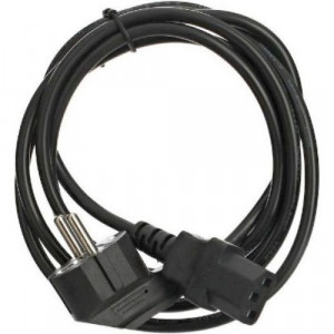 Telecom TY021-CU1.5-1.8M Кабель комп - розетка 220V EU (угловой)<VDE> 3GX1,5mm2, 1,8m, медь, Telecom <TY021-CU1.5-1.8M>