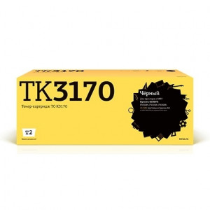 T2 TK-3170 Картридж с чипом для Kyocera ECOSYS  P3050dn/3055dn/3060dn (15500k), 