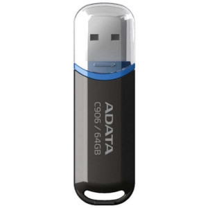 Флеш накопитель 64GB A-DATA Classic C906, USB 2.0, Черный