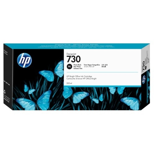 HP P2V73A Картридж HP черный фото   {HP DesignJet T1700, (300 мл)}