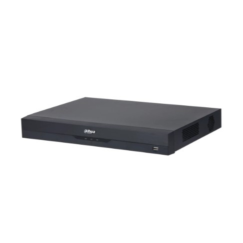 DAHUA DHI-NVR4216-EI 16-канальный IP-видеорегистратор 4K, H.265+, видеоаналитика, входящий поток до 256Мбит/с, 2 SATA III до 16Тбайт