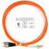 Cabeus FOP-62-LC-FC-1,5m Шнур оптический duplex LC-FC 62,5/125 mm 1,5м LSZH