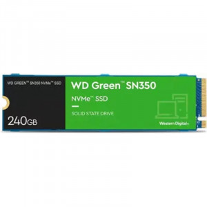 Твердотельный накопитель SSD WD Green 240GB M.2 2280 WDS240G2G0C Client SATA 6Gb/s, 2400/900, 3D TLC, 40TBW, Retail (882383) {10} 