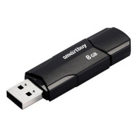 Smartbuy USB Drive 8GB CLUE Black (SB8GBCLU-K3) 
