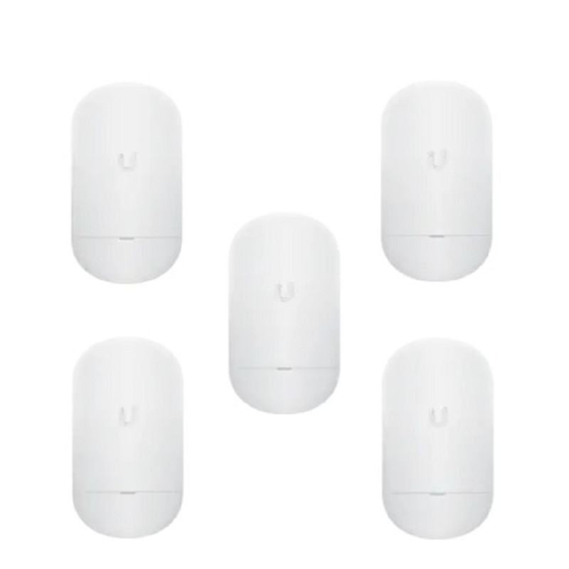 Точка доступа Wi-Fi Ubiquiti NanoStation 5AC Loco (5-pack) |LOCO5AC-5| Ubiquiti комплект из 5 точек доступа 5 ГГц, airMAX ac, 10 |LOCO5AC-5| км, MIMO 2х2 (027267) {5}