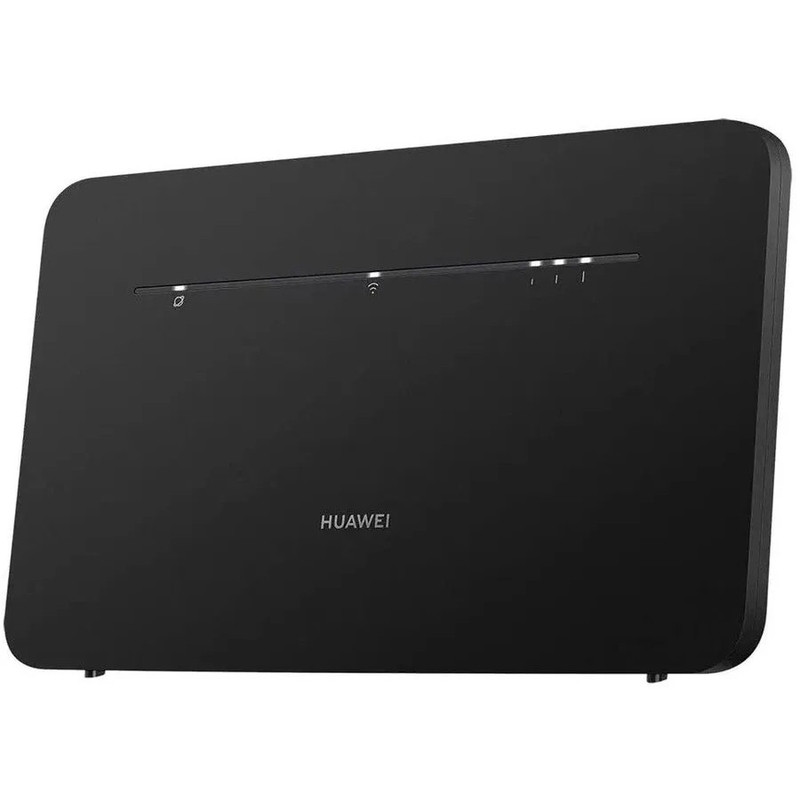 HUAWEI 51060HVA B535-232a Маршрутизатор  4G CPE 3  Wi-Fi 5 AC1300, LTE 300 Мбит/с Nano-SIM card slot, 1* LAN/WAN port GE, 3* LAN ports GE, BLACK