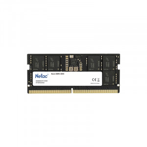 Модуль памяти SO-DIMM DDR5 Netac Basic 8GB 4800MHz CL40 1.1V / NTBSD5N48SP-08