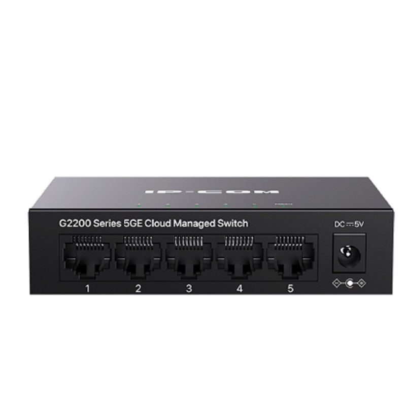 IP-COM G2205D  Коммутатор настольный 5-Ports 10/100/1000 Base-T Gigabit Switch