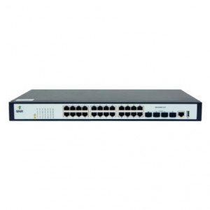 SNR SNR-S2989G-24TX Управляемый коммутатор уровня 2, 24 порта 10/100/1000Base-T, 4 порта 1/10G SFP+