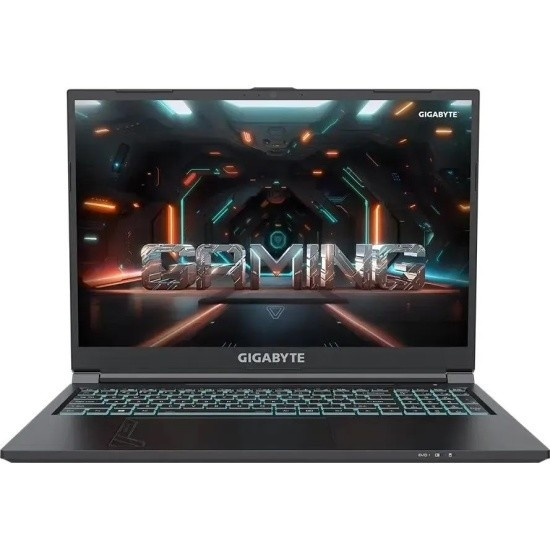 Gigabyte G6 [MF-G2KZ853SD] Black  16" {WUXGA i7 12650H/16Gb/512Gb SSD/RTX 4050 для ноутбуков - 6Gb/DOS}