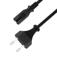 5bites Кабель питания PC305-50A IEC-320-C7 / CEE 7/16 / 220V / 2G*0.50MM / 6A / CCA / 5M