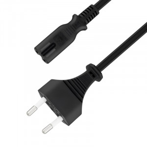 5bites Кабель питания PC305-50A IEC-320-C7 / CEE 7/16 / 220V / 2G*0.50MM / 6A / CCA / 5M