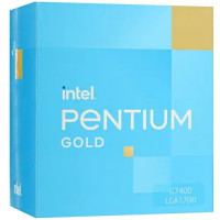 CPU Intel Pentium Gold G7400 Alder Lake 2C/4T 3.7GHz (LGA1700, L3 6MB, UHD graphics 710 1350MHz, 7nm, TDP 46W) BOX