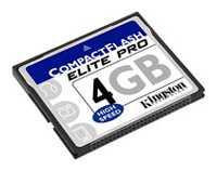 Compact Flash 4Gb Kingston, CF/4GB 