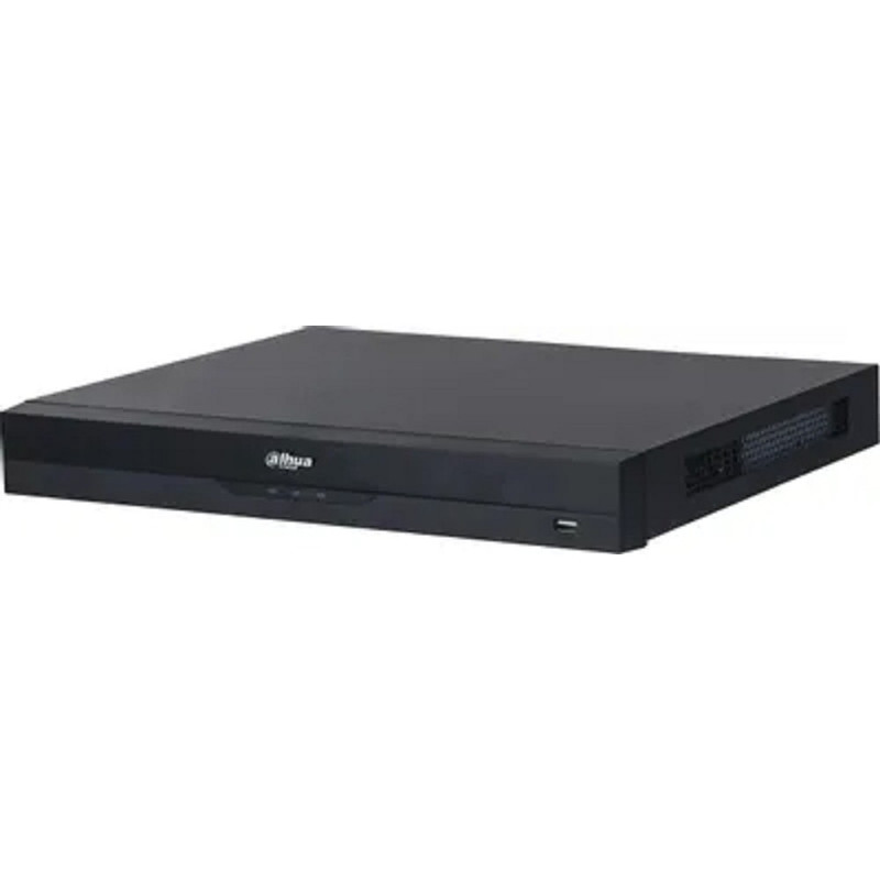 DAHUA DHI-NVR4208-8P-EI 8-канальный IP-видеорегистратор c PoE, 4K, H.265+, видеоаналитика, входящий поток до 256Мбит/с, 2 SATA III до 16Тбайт