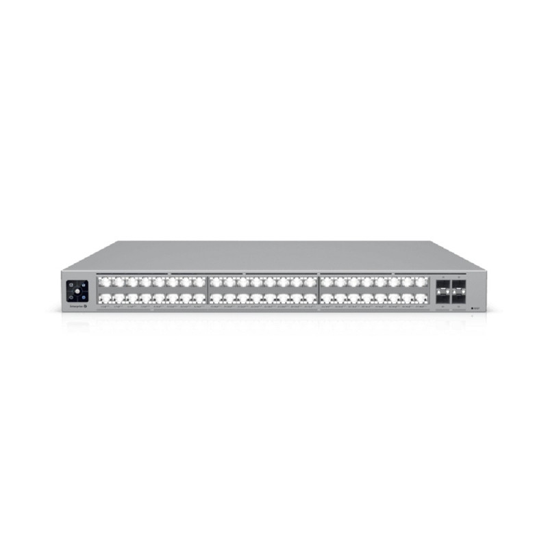 UBIQUITI ECS-48-PoE PoE-коммутатор в стойку, 32х 10G RJ45, 16х 2.5G RJ45, 4х 10G SFP28, раздача 950 Вт UBIQUITI ECS-48-PoE PoE-коммутатор в стойку, 32х 10G RJ45, 16х 2.5G RJ45, 4х 10G SFP28, раздача 950 Вт