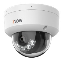 iFLOW F-IC-1422CM(2.8mm) Eco 2Мп уличная купольная IP-камера с гибридной Smart-подсветкой и встроенным микрофоном