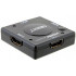 ORIENT HDMI Mini Switch HS0301L+, 3->1, HDMI 1.3b, HDTV1080p/1080i/720p, HDCP1.2, питание от HDMI, черный пл.корпус (29798)