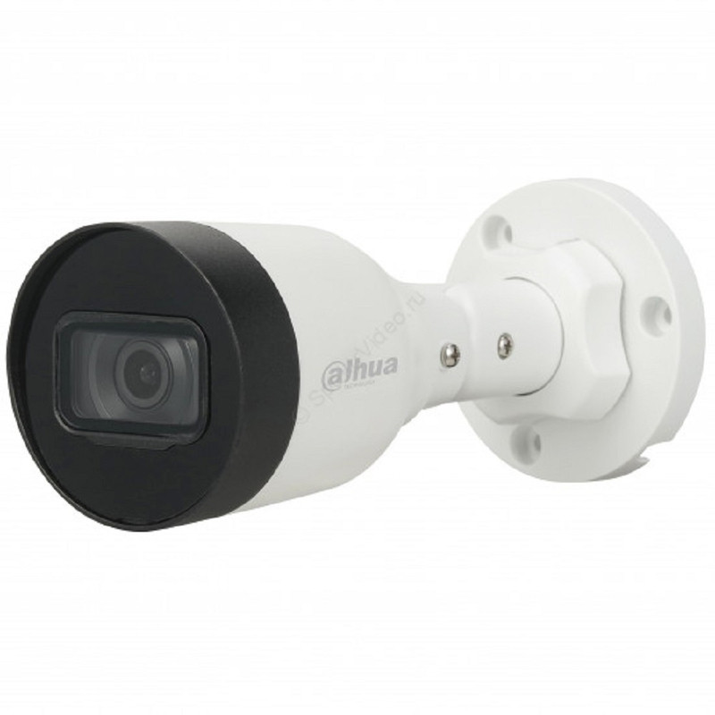 DAHUA DH-IPC-HFW1431S1P-0360B-S6 Уличная цилиндрическая IP-видеокамера 4Мп, 1/2.9” CMOS, объектив 3.6мм, ИК-подсветка до 30м, IP67, корпус: металл, пластик