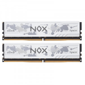 DDR5 DIMM 6000-38 2048x8 64GB 1.35V OC NOX White DDR5 w/HS RP-K2 AH5U64G60C622MWAA-2