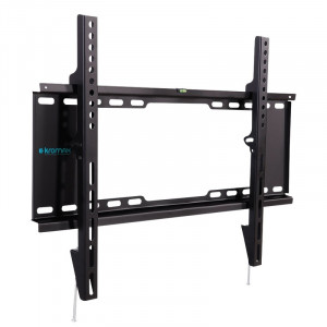 Kromax IDEAL-101 black {для LED/LCD TV 32&amp;quot;-90&amp;quot;, max 20 кг, настенный, 0 ст свободы, от стены 30 мм, max VESA 600x400 мм}