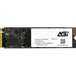 Накопитель SSD AGi PCI-E 4.0 x4 512Gb AGI512G44AI818 AI818 M.2 2280