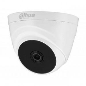 DAHUA DH-HAC-T1A21P-0280B Турельная HDCVI-видеокамера 2Мп, 1/2.7” CMOS, объектив 2.8мм, ИК-подсветка до 20м, корпус: пластик