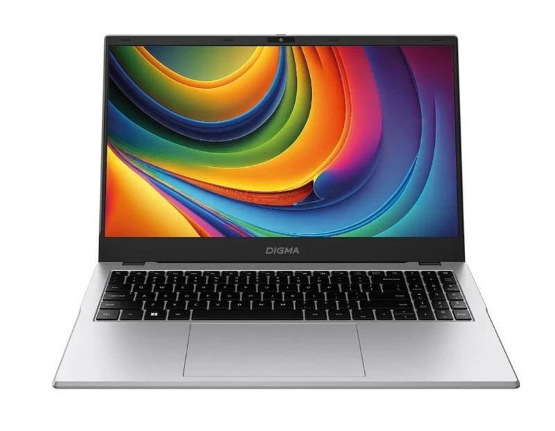 Digma EVE C5802  [DN15N1-8CXW01] Silver 15.6" { FHD N-series N100/8GB/256GB SSD/Wi11Pro}