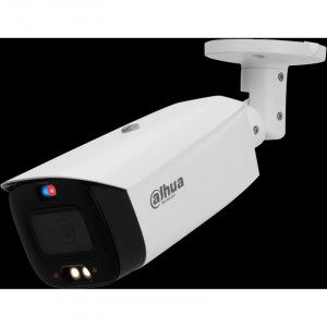 DAHUA DH-IPC-HFW3849T1P-AS-PV-0360B-S5 Уличная цилиндрическая IP-видеокамера TiOC с ИИ и активным сдерживанием 8Мп, 1/2.7” CMOS, объектив 3.6мм, видеоаналитика, ИК 30м, LED 30м, IP67