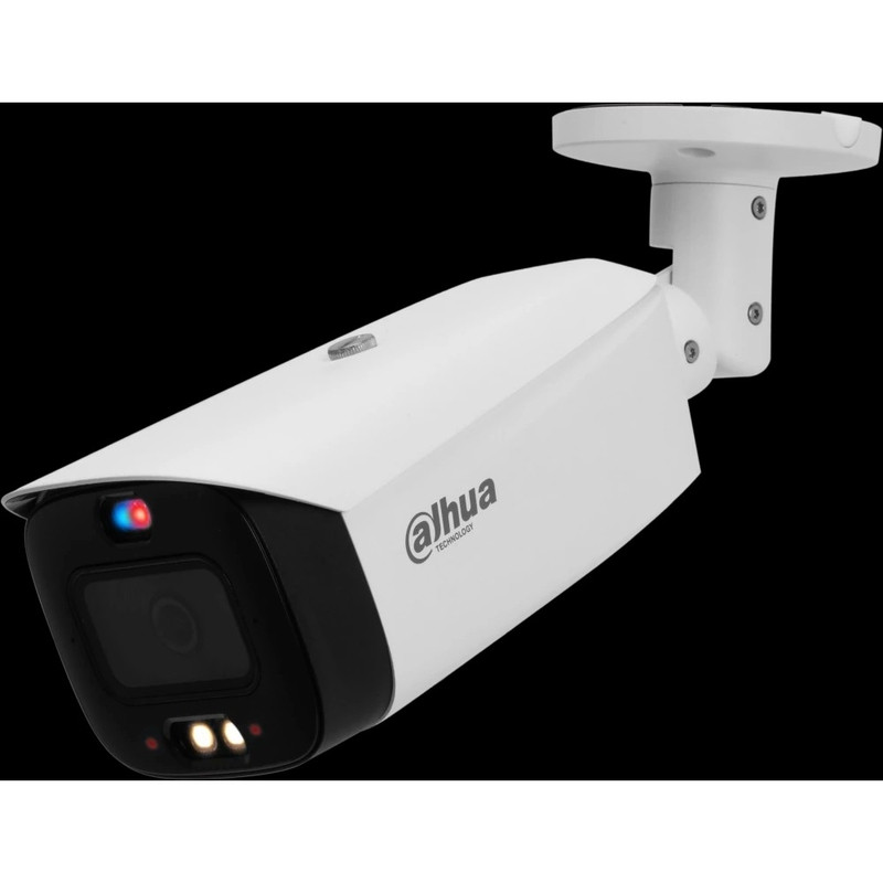 DAHUA DH-IPC-HFW3849T1P-AS-PV-0360B-S5 Уличная цилиндрическая IP-видеокамера TiOC с ИИ и активным сдерживанием 8Мп, 1/2.7” CMOS, объектив 3.6мм, видеоаналитика, ИК 30м, LED 30м, IP67