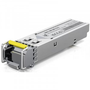 UBIQUITI Трансивер Ubiquiti UACC-OM-SM-1G-S-2 (2 шт. в комплекте) Двунаправленный одномодовый оптический модуль 1 Гбит/с, 3 км