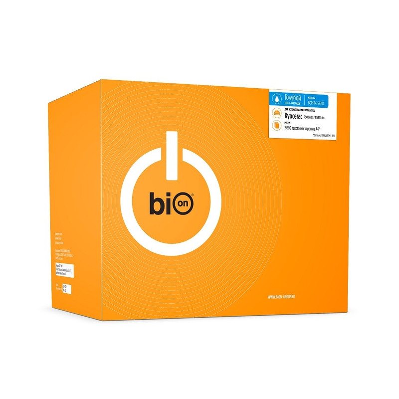 Bion TK-5230C Тонер-картридж для Kyocera P5021cdn/M5521cdn (2'600 стр.) Голубой