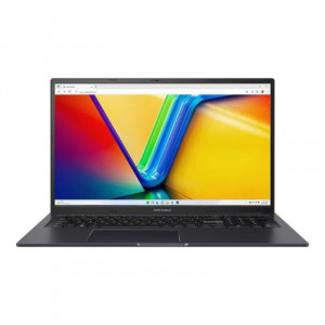 ASUS Vivobook 17X M3704YA-AU222 [90NB1192-M009X0] Black  17.3"{FHD Ryzen 5 7430U/16GB/SSD512GB/AMD Radeon/FingerPrint/Backlit/DOS}