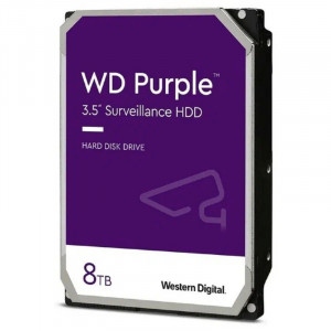 Жесткий диск/ HDD WD SATA3 8Tb Purple 5640 256Mb 1 year warranty