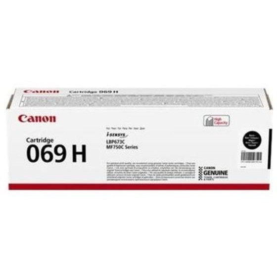 Canon Тонер-картридж  CRG 069 H Black, 5098C002, 7600 стр