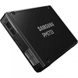 Samsung Enterprise SSD, 2.5"(SFF/U.2), PM1733 EVT2, 3840GB, NVMe, U.2(SFF-8639), PCIe Gen4 R7000/W3500Mb/s, IOPS(R4K) 1500K/135K, MTBF 2M, 1DWPD, OEM, 5 years