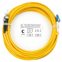 Cabeus FOP(d)-9-LC-ST-10m Шнур оптический duplex LC-ST 9/125 sm 10м LSZH Cabeus FOP(d)-9-LC-ST-10m Шнур оптический duplex LC-ST 9/125 sm 10м LSZH