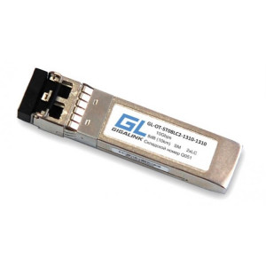 GIGALINK GL-OT-ST08LC2-1310-1310 Модуль 10Гбит/с, два волокна, SM, 2xLC, 1310 нм, 8 дБ (до 10 км) DDM LR 