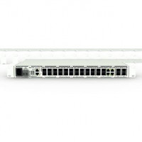 ELTEX MES2324FB Ethernet-коммутатор 20 портов 1000Base-X (SFP), 4*10/100/1000BASE-T/1000BASEX/100BASE-FX Combo, 4*10GBase-R (SFP+)/1000Base-X (SFP), L3, 220V AC, 12V DC