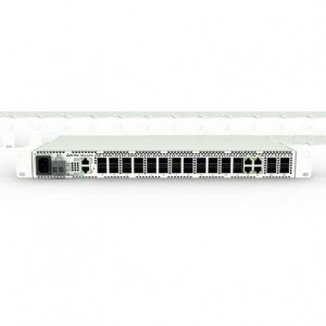 ELTEX MES2324FB Ethernet-коммутатор 20 портов 1000Base-X (SFP), 4*10/100/1000BASE-T/1000BASEX/100BASE-FX Combo, 4*10GBase-R (SFP+)/1000Base-X (SFP), L3, 220V AC, 12V DC ELTEX MES2324FB Ethernet-коммутатор 20 портов 1000Base-X (SFP), 4*10/100/1000BASE-T/1000BASEX/100BASE-FX Combo, 4*10GBase-R (SFP+)/1000Base-X (SFP), L3, 220V AC, 12V DC