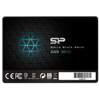 Твердотельный диск 128GB Silicon Power A55, 2.5", SATA III [R/W - 560/530 MB/s] TLC