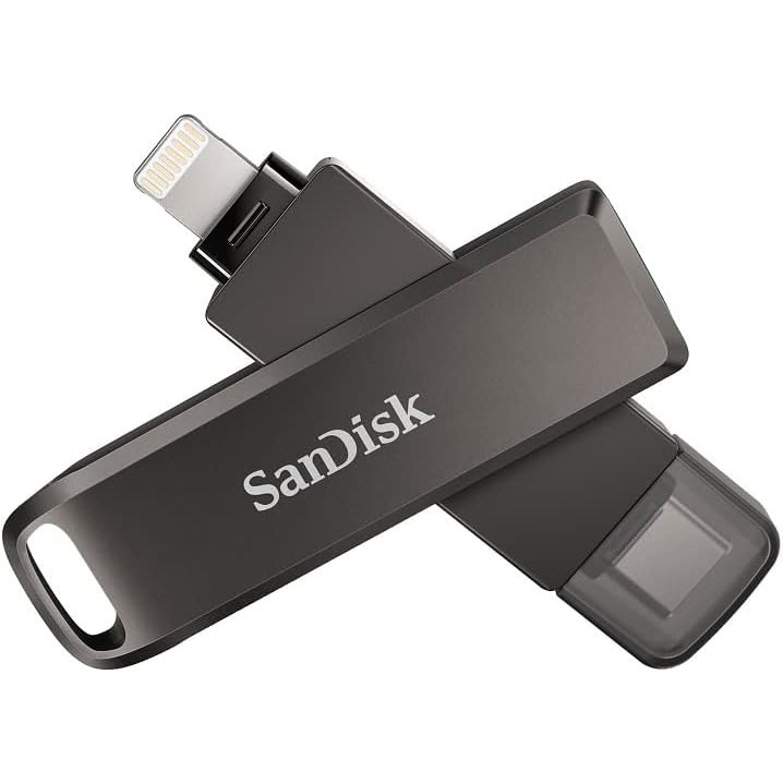 SanDisk USB Drive 128GB iXpand Luxe Type-C/Lightning