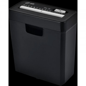 Cactus Шредер CS-SH-P2 черный (секр.Р-2)/ленты/6лист./10лтр./скобы/пл.карты