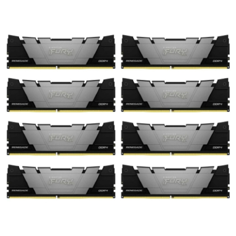 Память оперативная/ Kingston 256GB 3200MHz DDR4 CL16 DIMM (Kit of 8) FURY Renegade Black