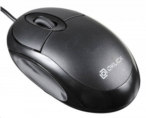 Oklick 105S черный оптическая (800dpi) USB для ноутбука (2but) [400941]