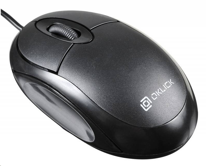 Oklick 105S черный оптическая (800dpi) USB для ноутбука (2but) [400941]