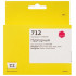                 IC-H3ED68A Картридж T2 №712 для HP DesignJet T210/T230/T250/T630/T650/DesignJet Studio/Studio Steel, пурпурный, с чипом