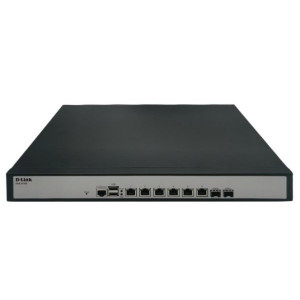 D-Link DSA-2108S/A1A Сервисный маршрутизатор с 6 настраиваемыми портами 10/100/1000Base-T и 2 портами 1000Base-X SFP