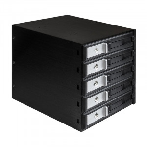 Exegate EX289284RUS Корзина для HDD HS535-12G (универсальная, на 5*3,5" SATA3/12G SAS HDD,занимает 3*5,25" отс) Exegate EX289284RUS Корзина для HDD HS535-12G (универсальная, на 5*3,5" SATA3/12G SAS HDD,занимает 3*5,25" отс)