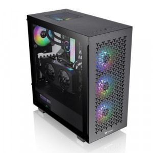 Корпус Thermaltake V350 TG ARGB AIR черный без БП ATX 3x120mm 3x140mm 2xUSB3.0 audio bott PSU